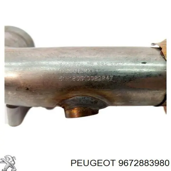 Catalizador Peugeot/Citroen 9672883980 precio, desde 248,55 EUR