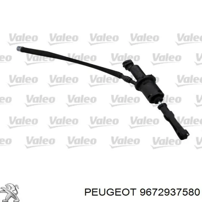Cilindro maestro de embrague 9672937580 Peugeot/Citroen