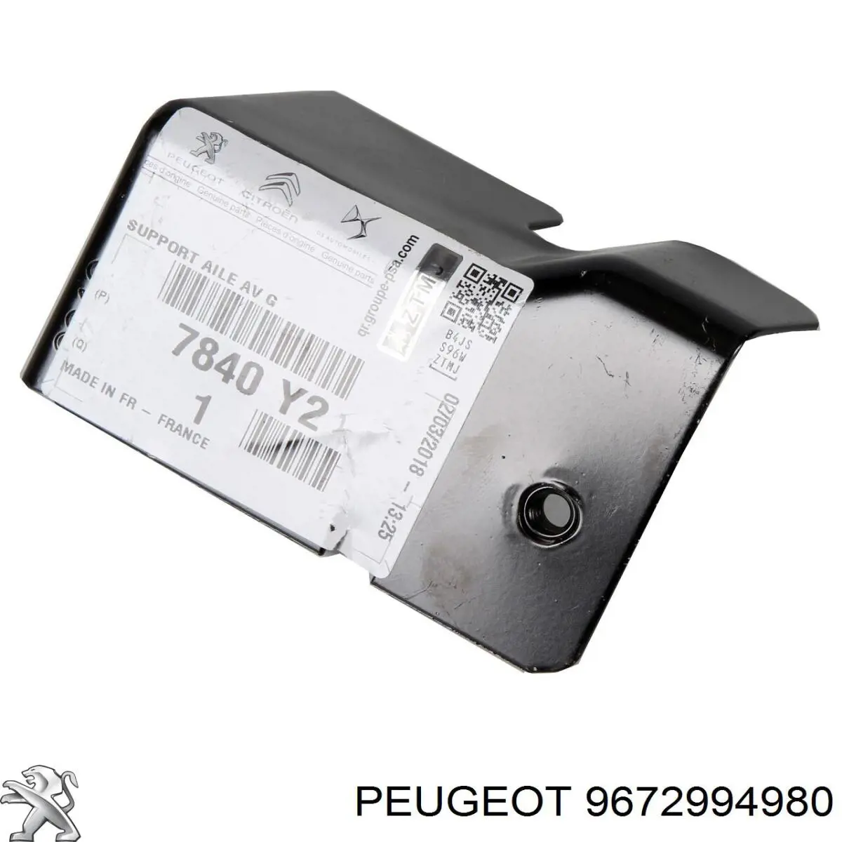 Aleta delantera izquierda Peugeot 208 CA, CC