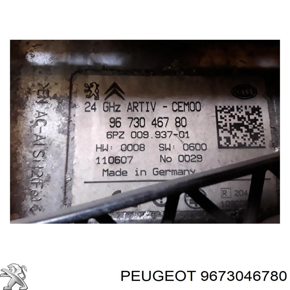 9673046780 Peugeot/Citroen Módulo de crucero