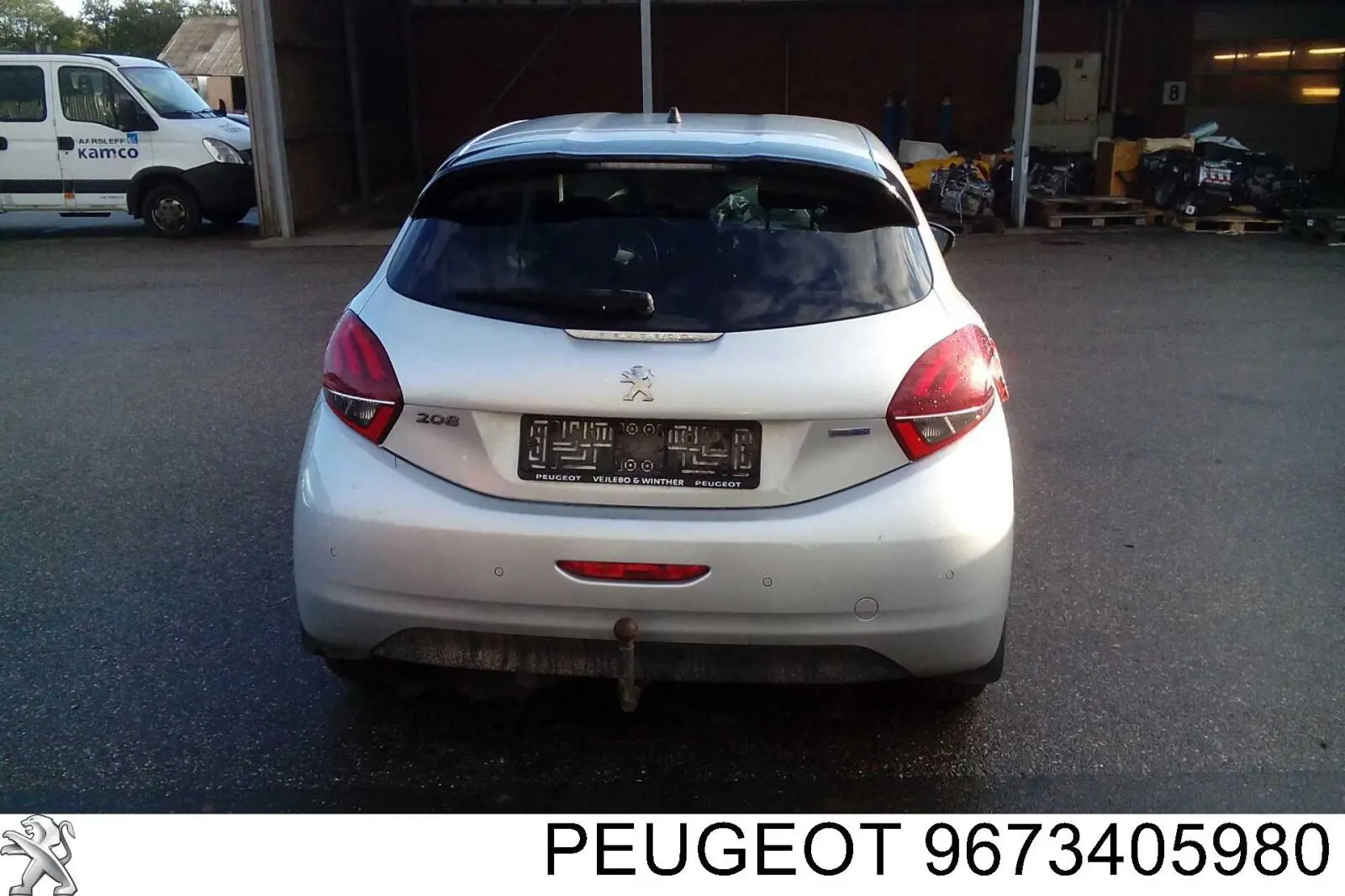 Muelle de suspensión eje trasero Peugeot 208 CA, CC