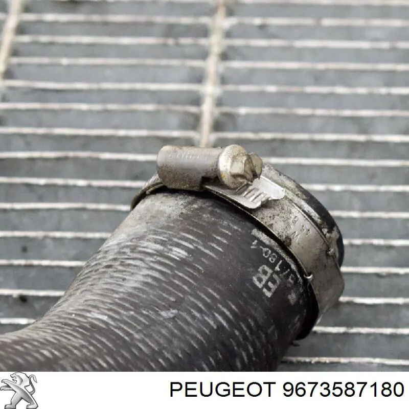 9673587180 Peugeot/Citroen Manguera del intercooler