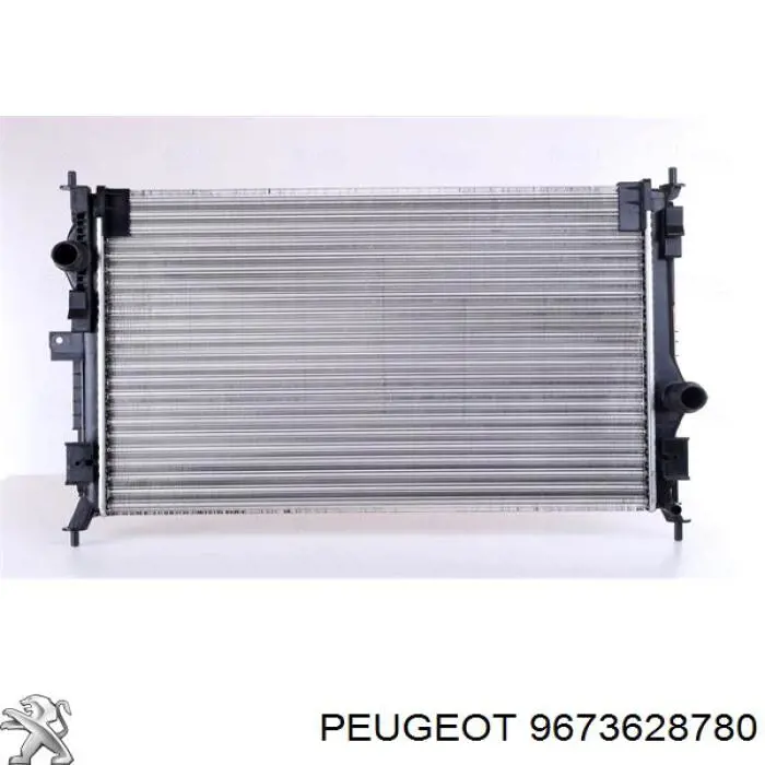 9673628780 Peugeot/Citroen radiador