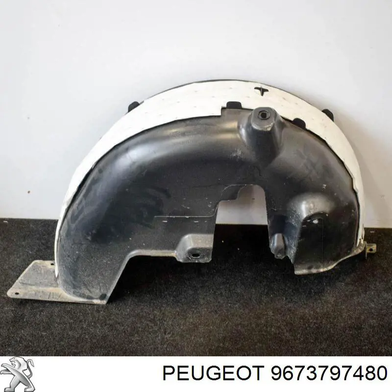 Comprar 9673797480 Peugeot/Citroen Guardabarros interior izquierdo trasero