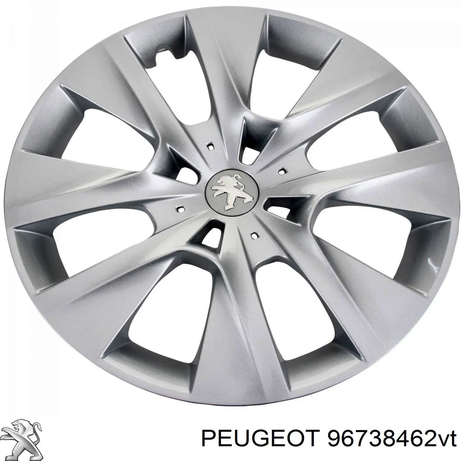 Tapa de rueda Peugeot/Citroen 96738462VT precio, desde 47,25 EUR