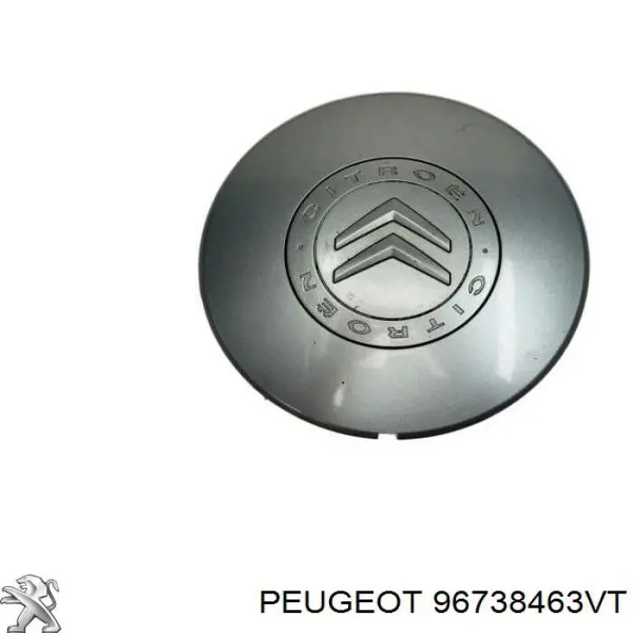 Tapacubos 96738463VT Peugeot/Citroen