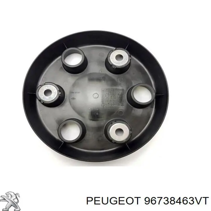 Tapacubos de ruedas Peugeot/Citroen 96738463VT
