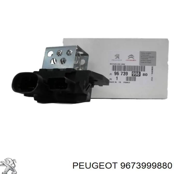 Regulador de velocidad del ventilador de refrigeración (unidad de control) Peugeot/Citroen 9673999880 precio, desde 19,62 EUR