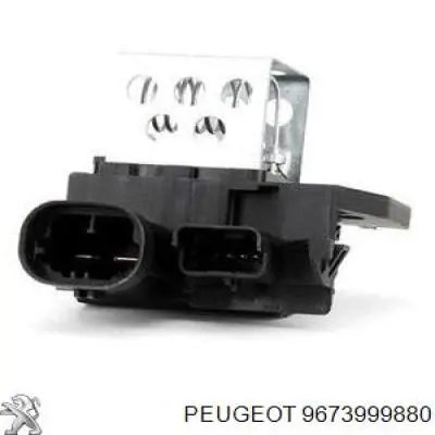 9673999880 Peugeot/Citroen control de velocidad de el ventilador de enfriamiento (unidad de control)