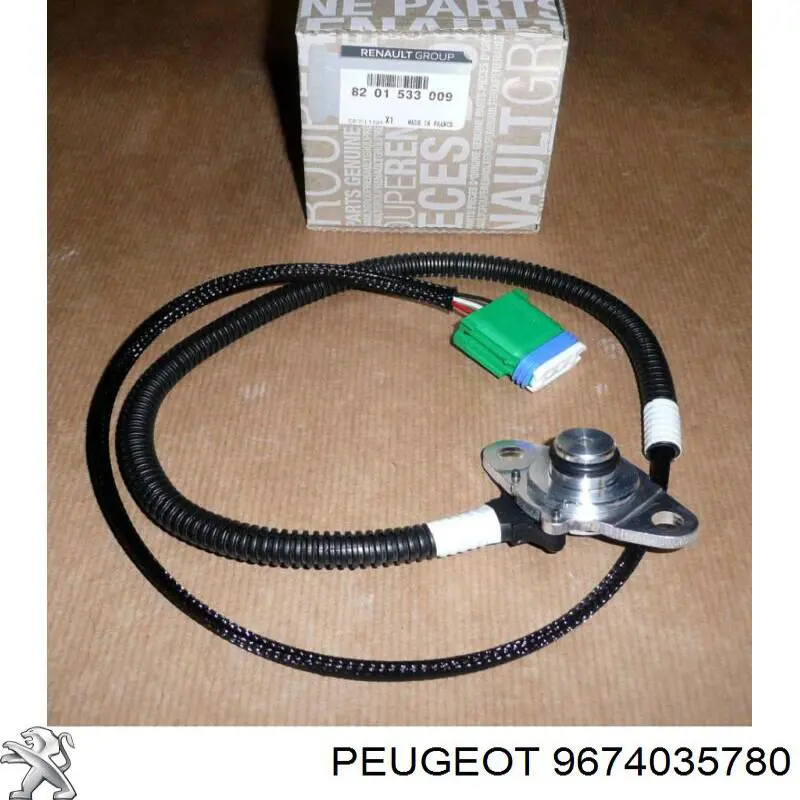 9674035780 Peugeot/Citroen sensor de presión de aceite