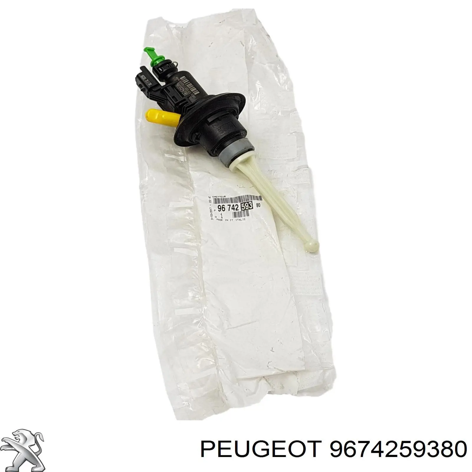 Cilindro maestro de embrague 9674259380 Peugeot/Citroen