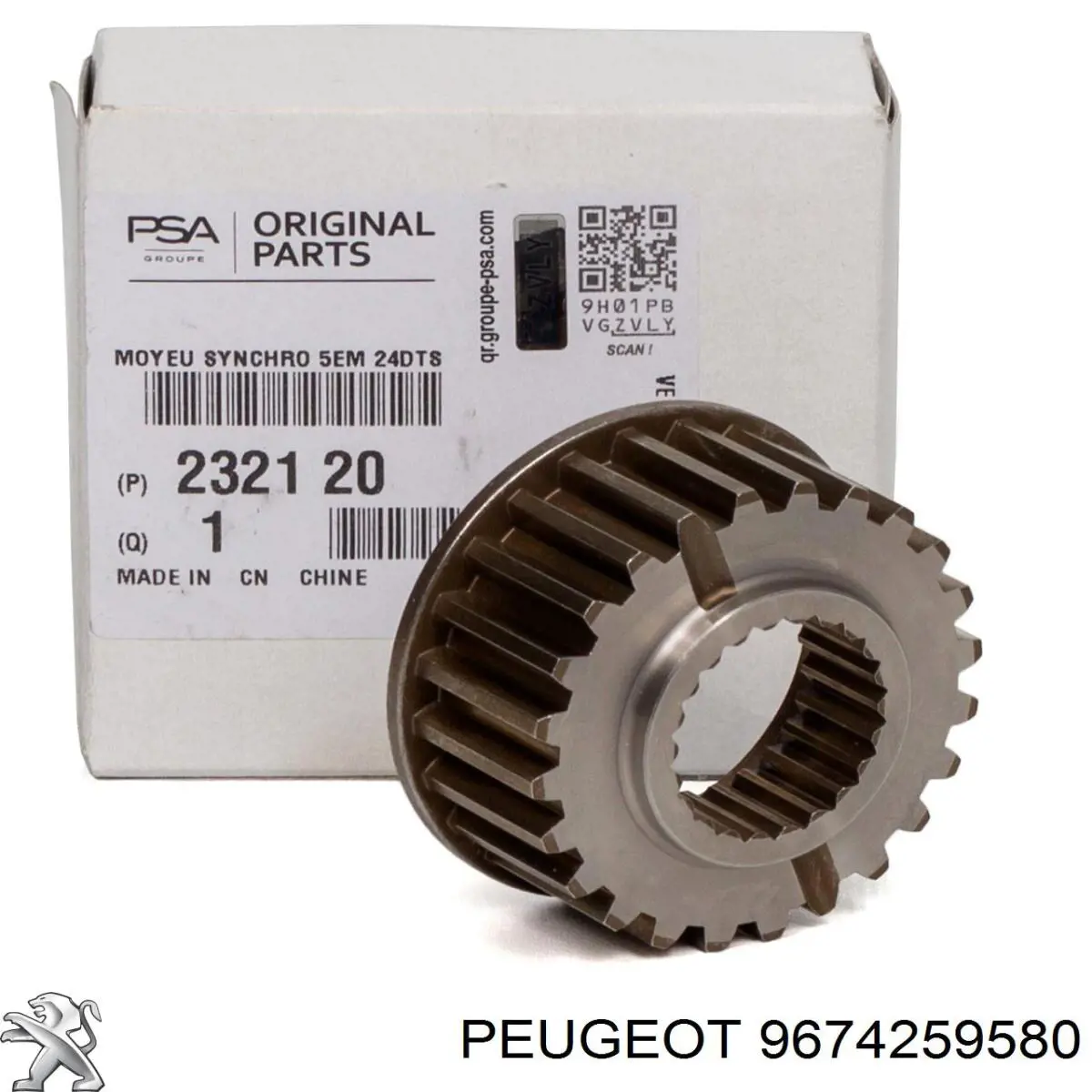Bomba de embrague Peugeot/Citroen 9674259580