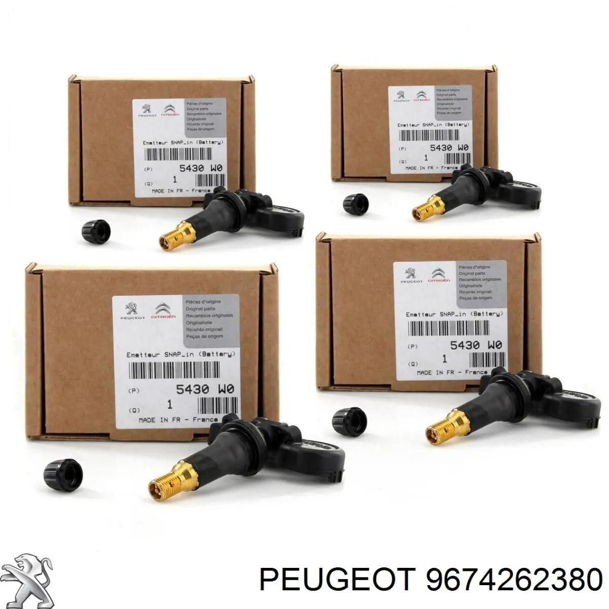 Sensor de levas Peugeot/Citroen 9674262380