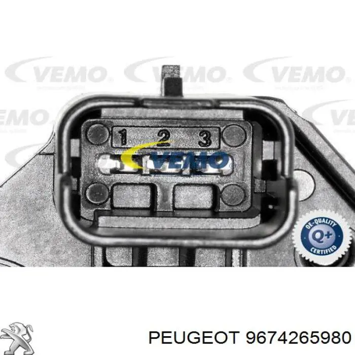 9674265980 Peugeot/Citroen Sensor de posición del cigüeñal