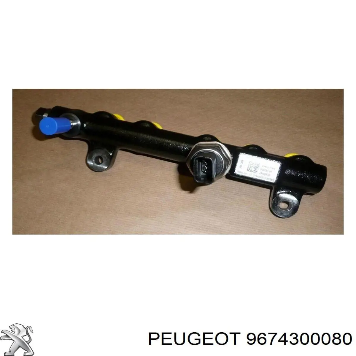 9674300080 Peugeot/Citroen rampa de inyectores