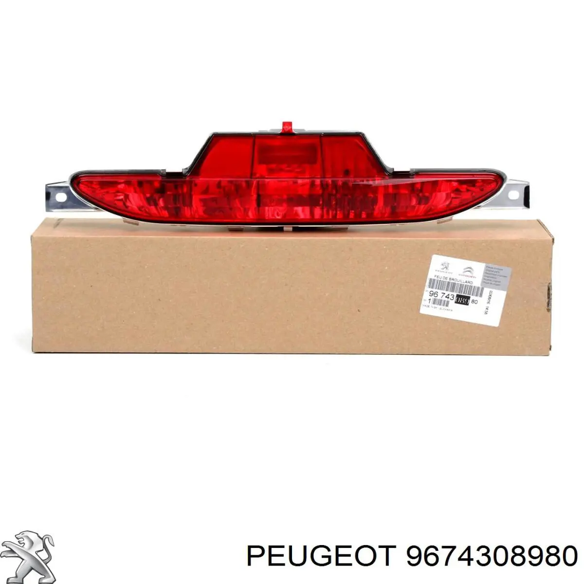 Luz antiniebla trasera Peugeot/Citroen 9674308980 precio, desde 40,66 EUR