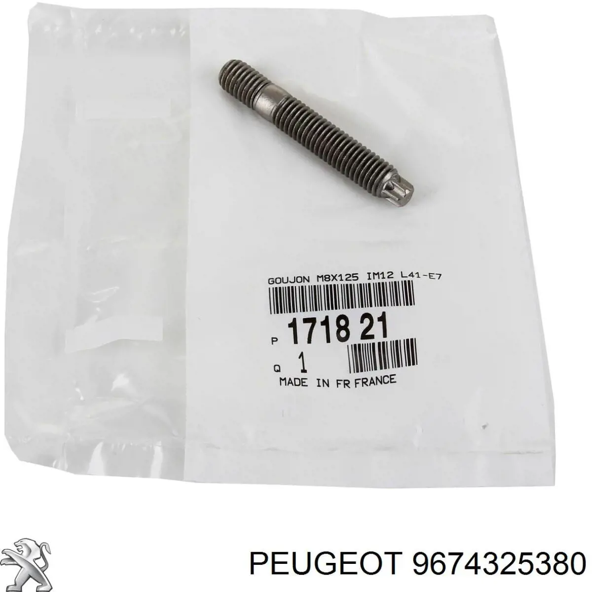 Comprar 9674325380 Peugeot/Citroen Soporte de tubo de escape