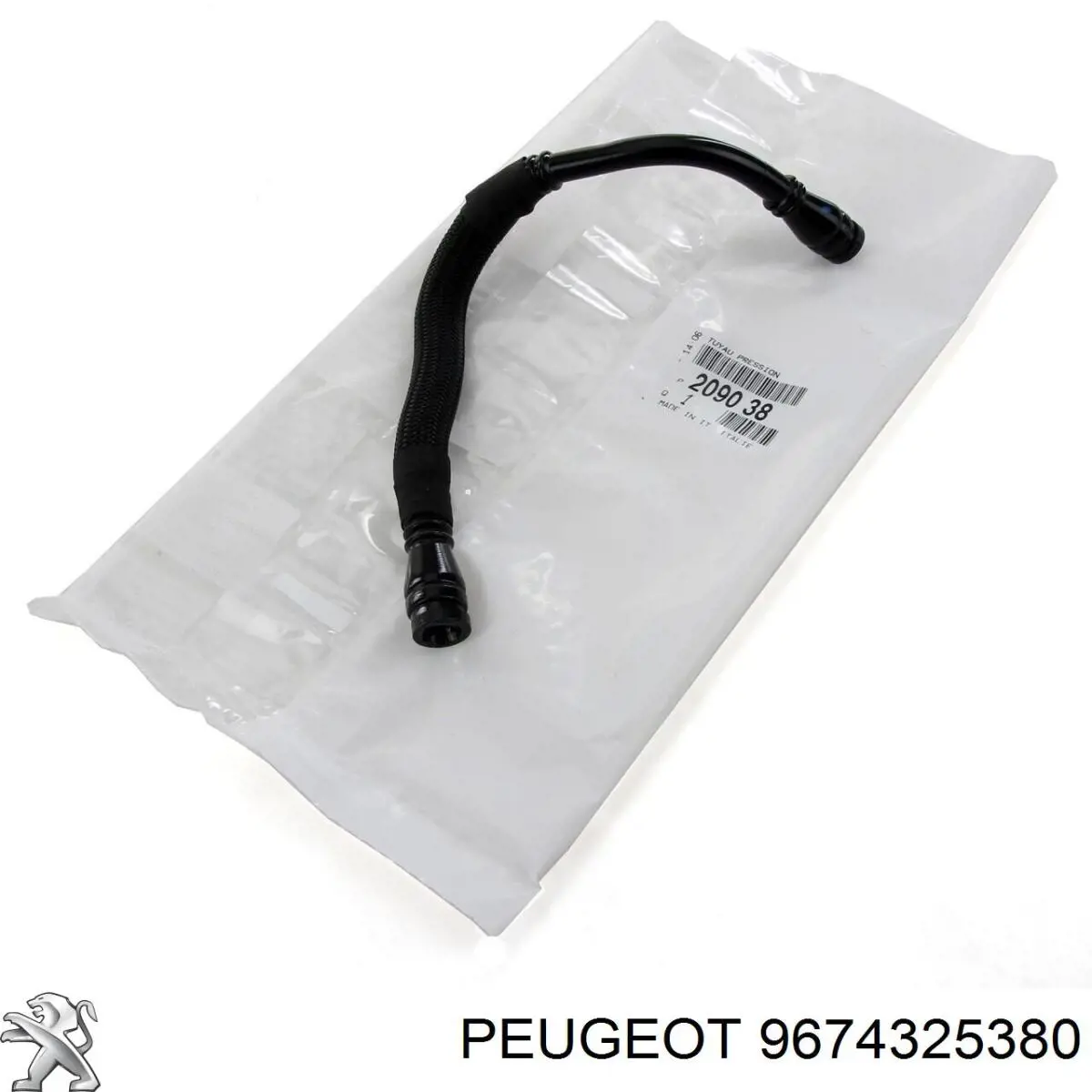 Soporte escape 9674325380 Peugeot/Citroen