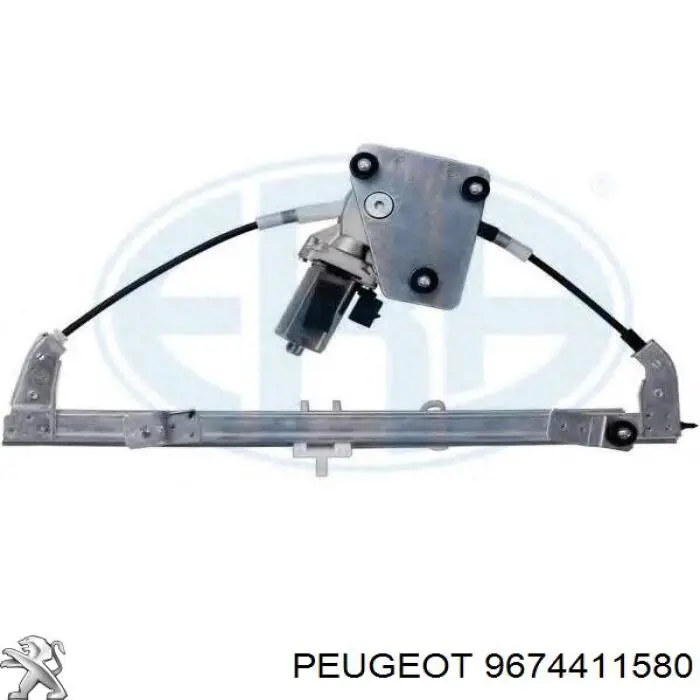 Mecanismo alzacristales, puerta trasera derecha para Peugeot 301 