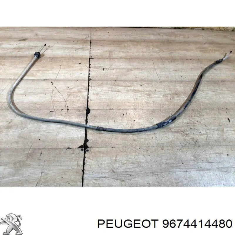 9674414480 Peugeot/Citroen cable de freno de mano trasero derecho/izquierdo