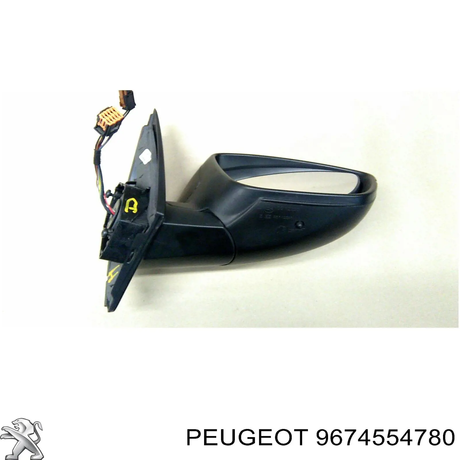 Tubo de admisión del silenciador de escape delantero 9674554780 Peugeot/Citroen