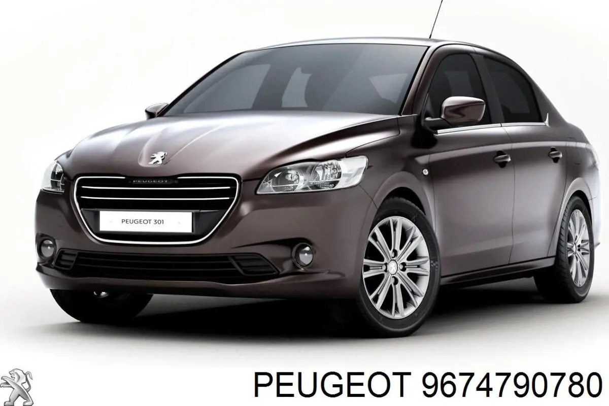 9674790780 Peugeot/Citroen guardabarros delantero izquierdo