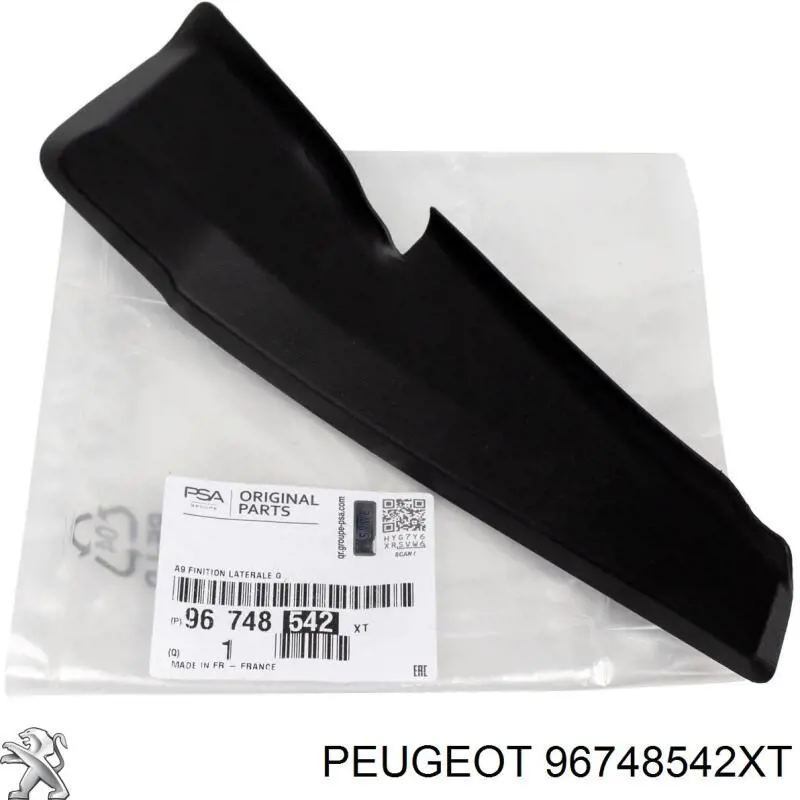 Moldura inferior del parabrisas Peugeot/Citroen 96748542XT precio, desde 37,89 EUR