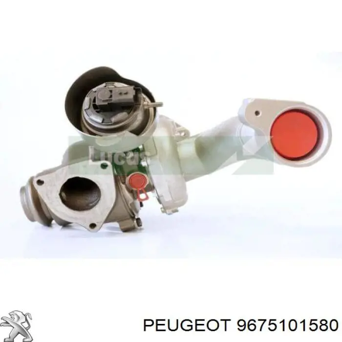 9675101580 Peugeot/Citroen turbocompresor