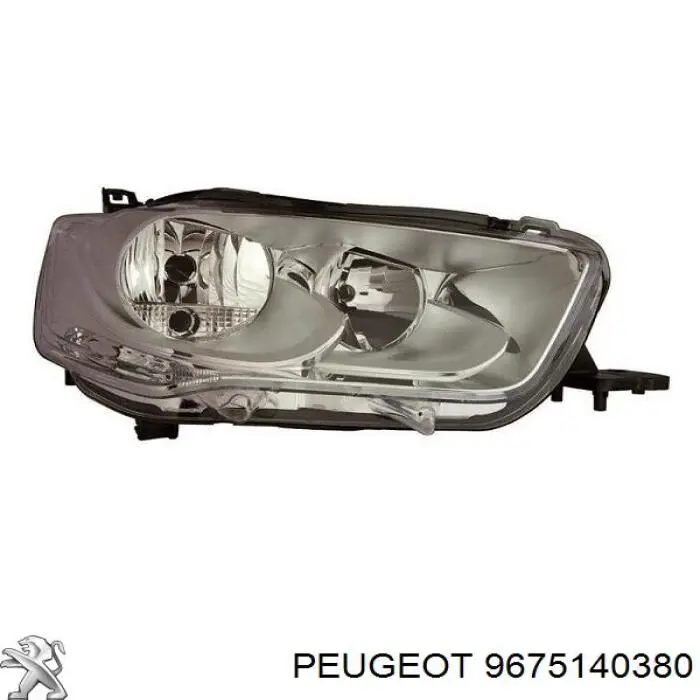 Faro derecho Peugeot/Citroen 9675140380 precio, desde 158,96 EUR