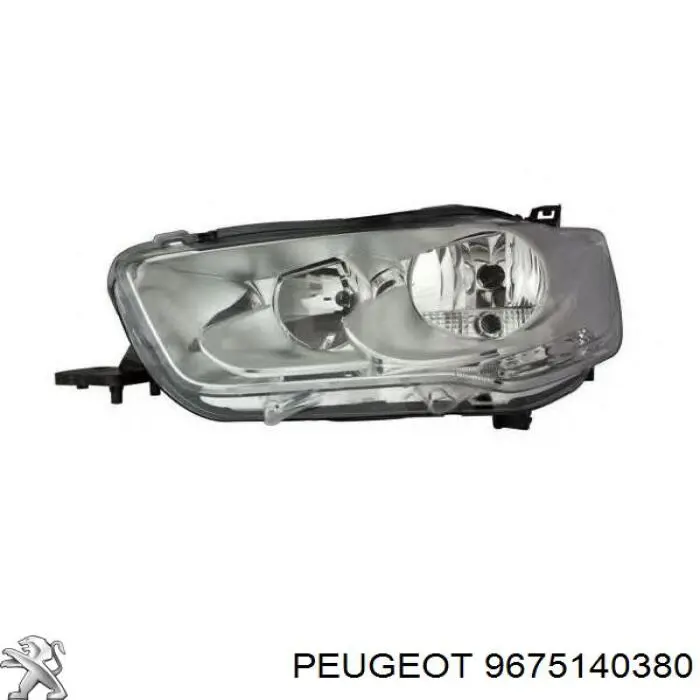 9675140380 Peugeot/Citroen faro derecho