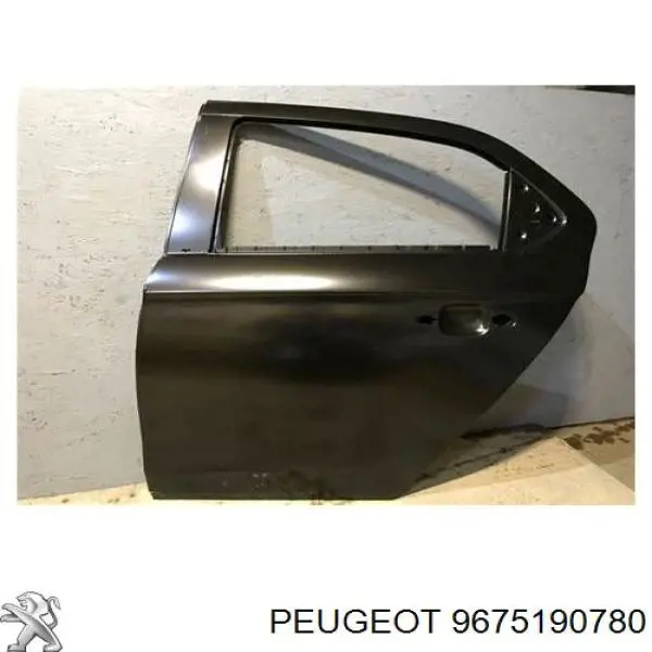 9675190780 Peugeot/Citroen puerta trasera izquierda
