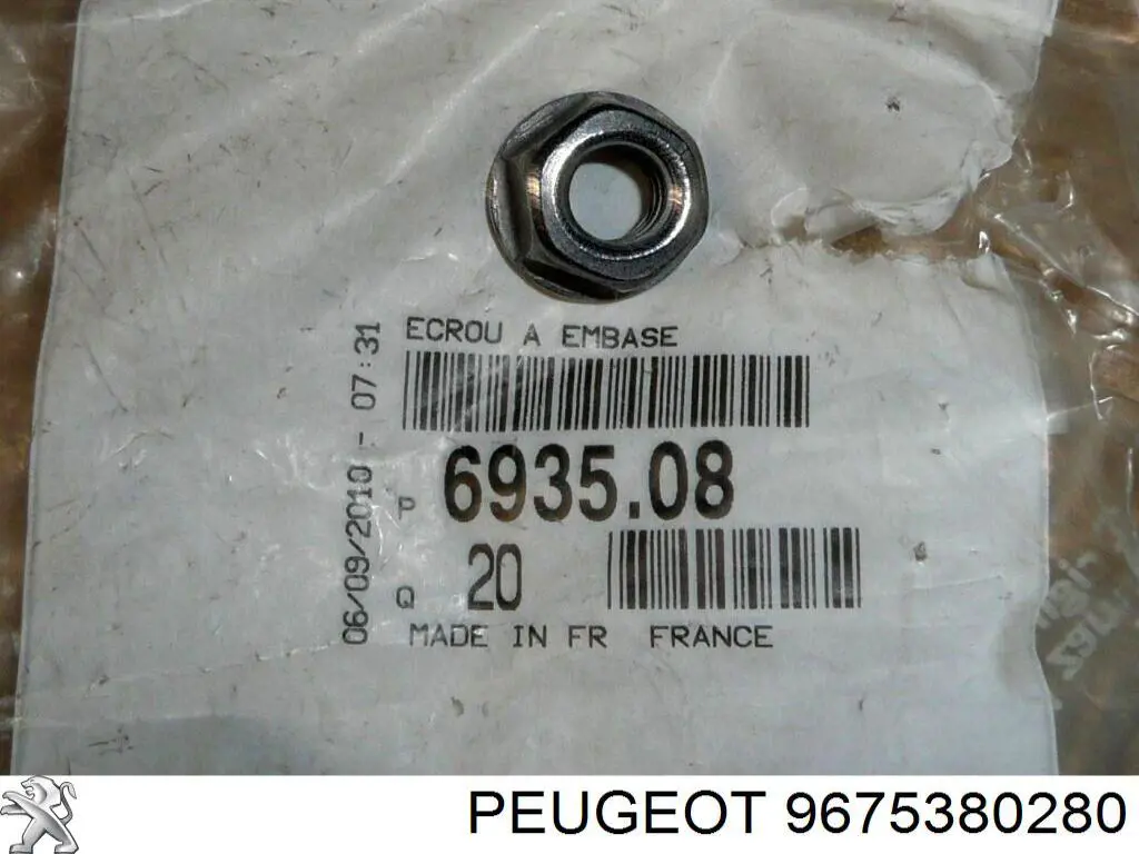  Peugeot/Citroen 9675380280