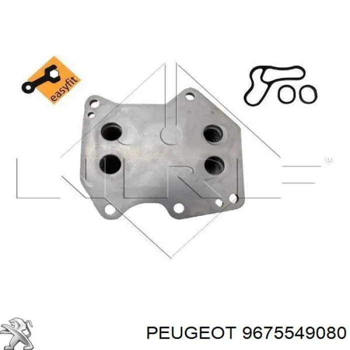 Radiador de aceite debajo del filtro Peugeot/Citroen 9675549080 precio, desde 49,37 EUR