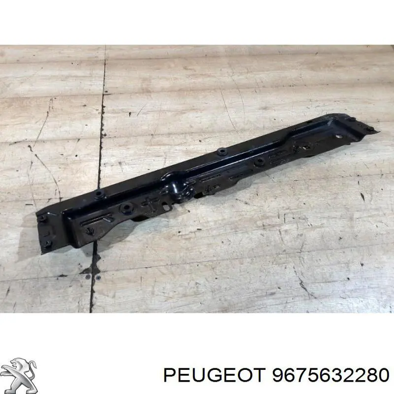 9675632280 Peugeot/Citroen soporte de radiador inferior (panel de montaje para foco)