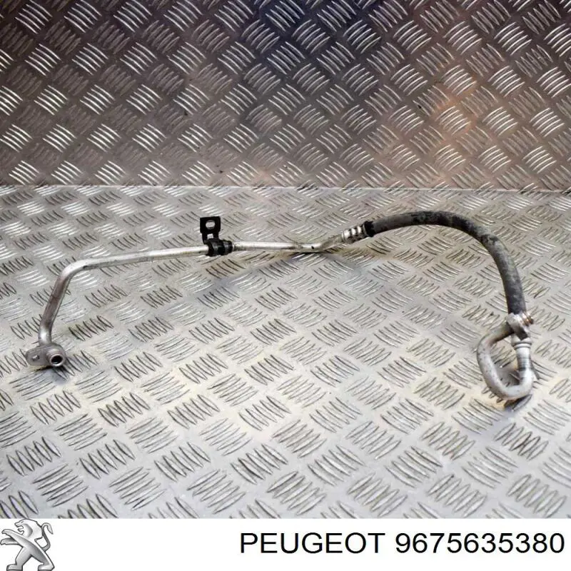 Manguera de aire acondicionado de compresor al condensador 9675635380 Peugeot/Citroen