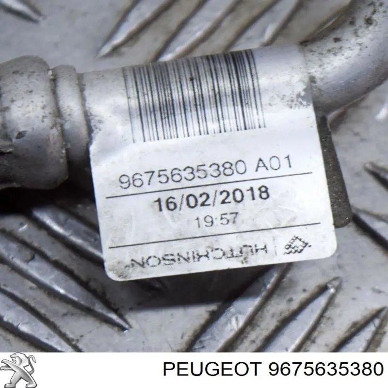 Comprar 9675635380 Peugeot/Citroen Manguera de aire acondicionado de compresor al condensador