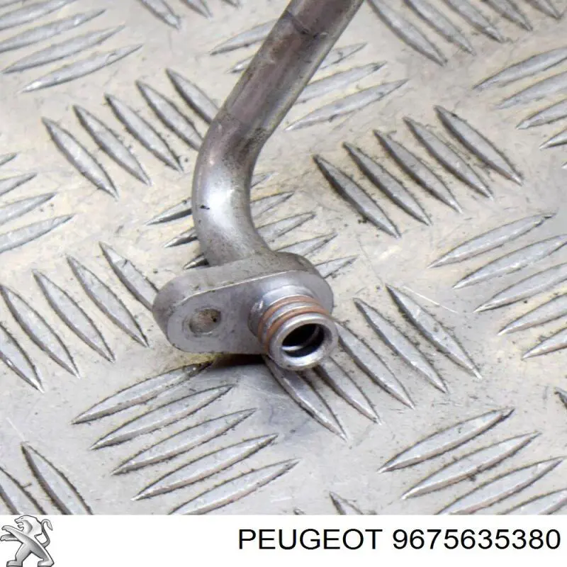 9675635380 Peugeot/Citroen Manguera de aire acondicionado de compresor al condensador