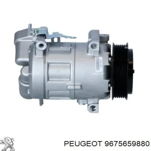 9675659880 Peugeot/Citroen compresor de aire acondicionado