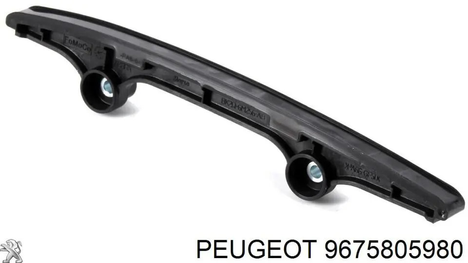 9675805980 Peugeot/Citroen carril de deslizamiento, cadena de distribución derecho