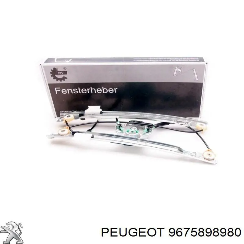 Mecanismo de elevalunas delantero derecha Peugeot/Citroen 9675898980 precio, desde 48,54 EUR