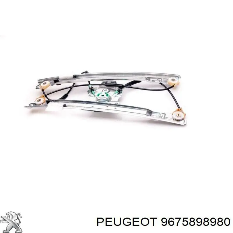 Mecanismo elevalunas delantero derecha Peugeot/Citroen 9675898980