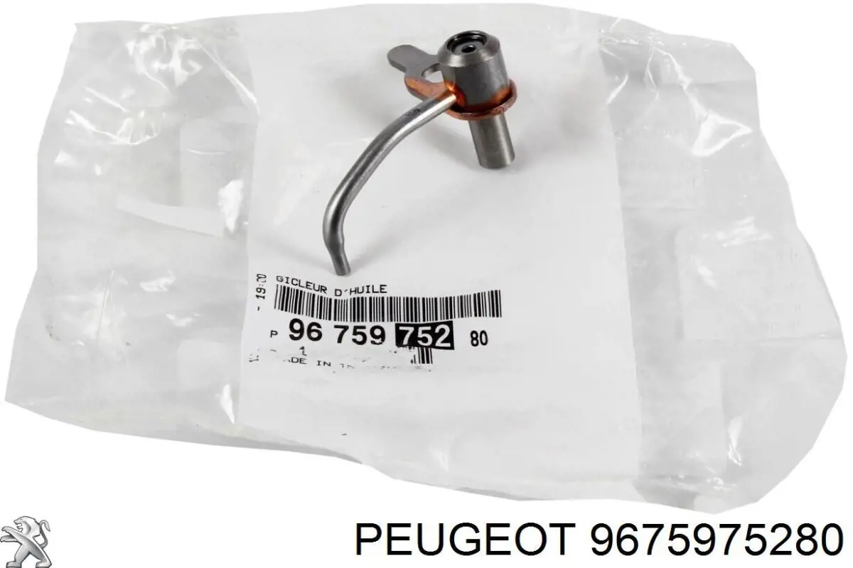 Boquilla de aceite para Peugeot Boxer (250)