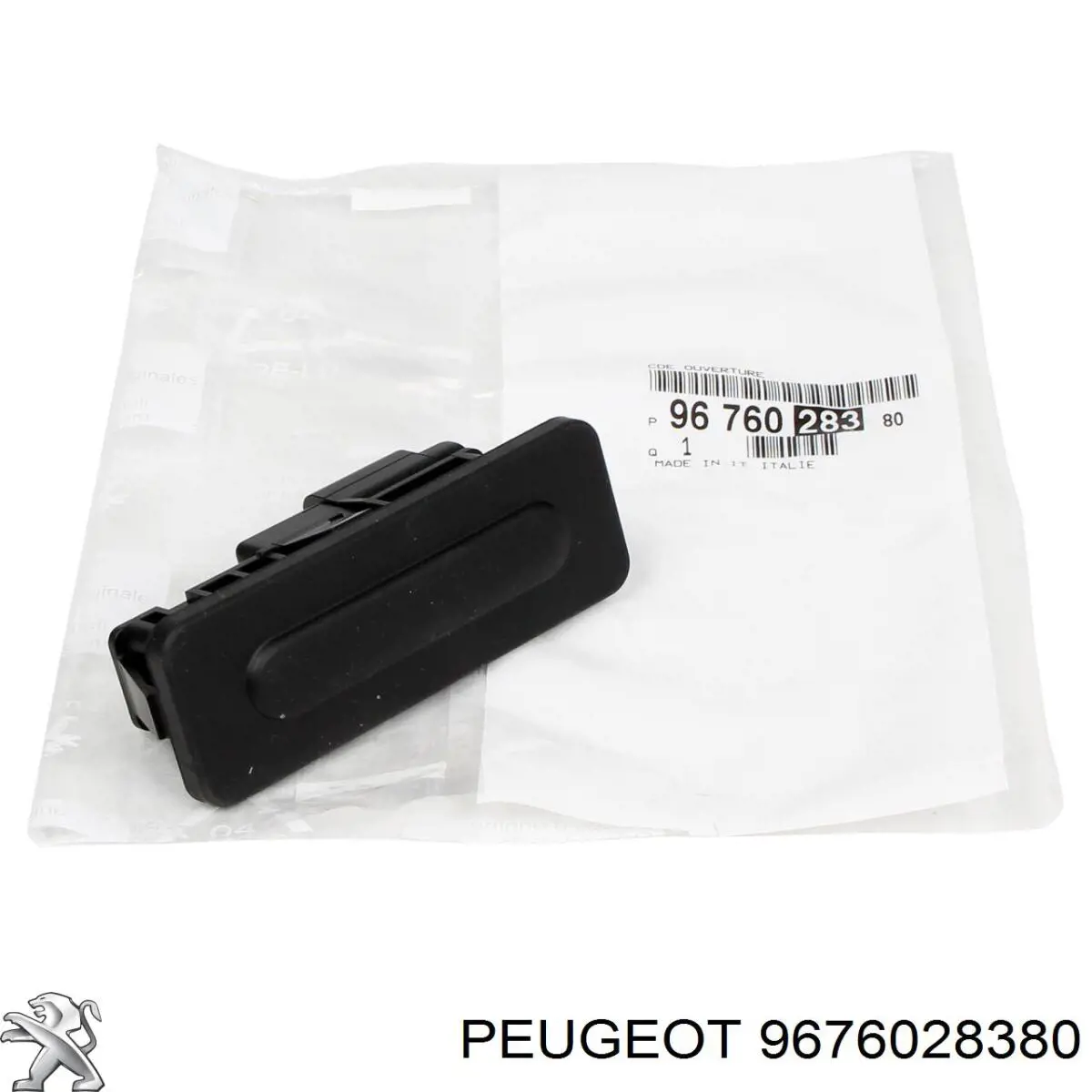 Botón de accionamiento del cierre de la tapa del maletero (puerta trasera 3/5) Peugeot/Citroen 9676028380 precio, desde 27,59 EUR