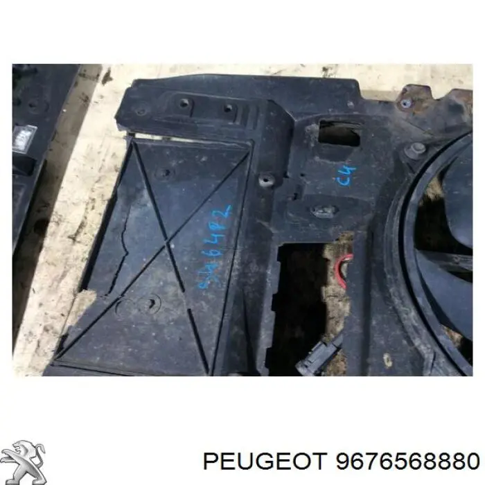 Comprar 9676568880 Peugeot/Citroen Soporte de radiador