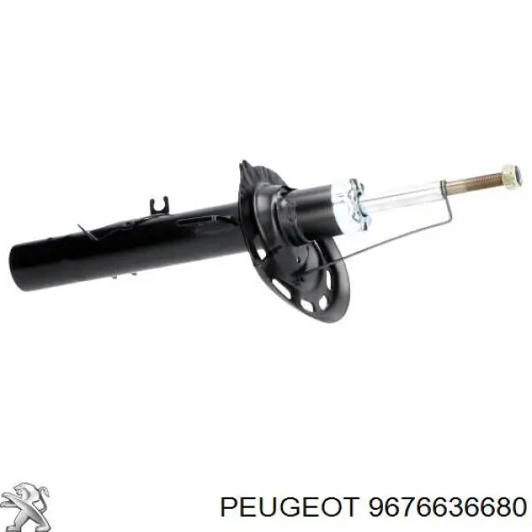 9676636680 Peugeot/Citroen amortiguador delantero izquierdo