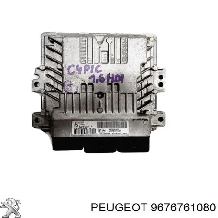 9676761080 Peugeot/Citroen Centralina Del Motor