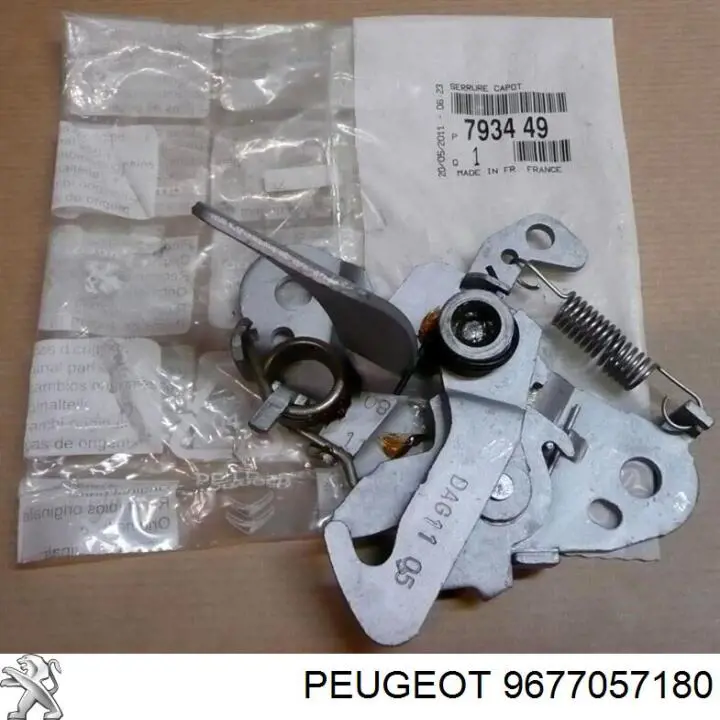 Cerradura de capó Peugeot/Citroen 9677057180 precio, desde 38,57 EUR