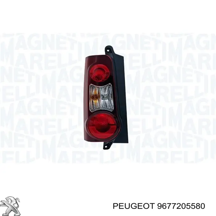 9677205580 Peugeot/Citroen piloto posterior izquierdo