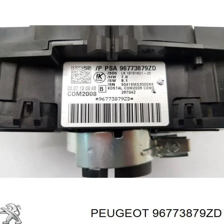 Conmutador izquierdo de la columna de dirección Peugeot/Citroen 96773879ZD precio, desde 124,87 EUR