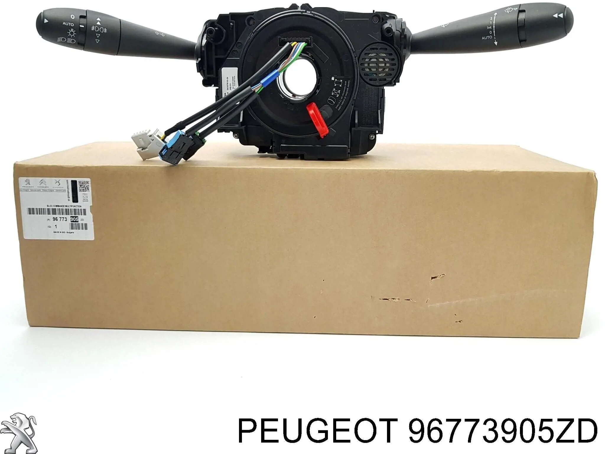 Comprar 96773905ZD Peugeot/Citroen Conmutador columna dirección